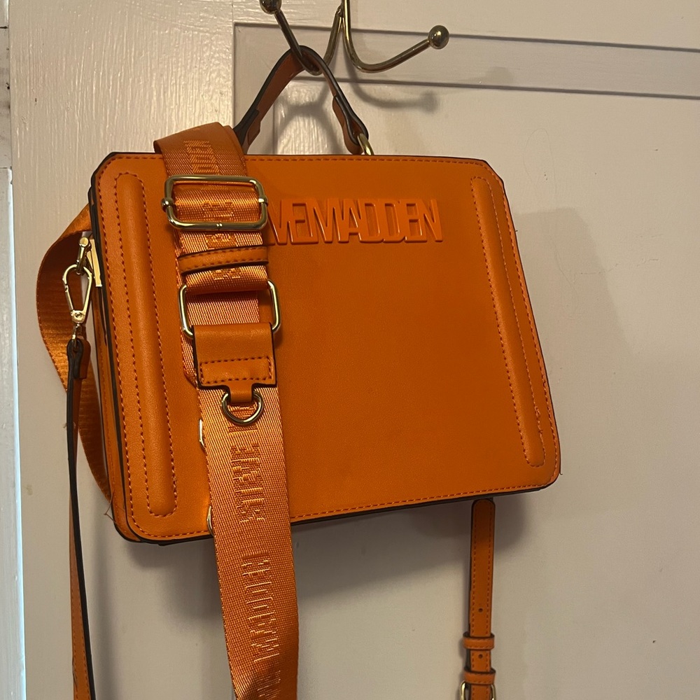 Orange Steve Madden purse